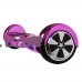 UL 2272 Certified Hoverboard 6.5" with Bluetooth Speaker Self Balancing Wheel Electric Scooter - New Chrome Pink   